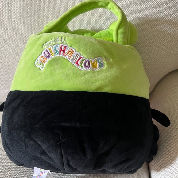 Squishmallows Treat Pail - Wendy The Frog Disguised as a Spider Discontinued 12" - Picture 4 of 7